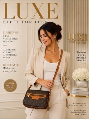 Authentic Louis Vuitton Saint Germain 24 Monogram Crossbody Bag w/ Certificate